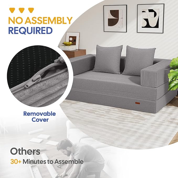 Compressed delivery, easy setup